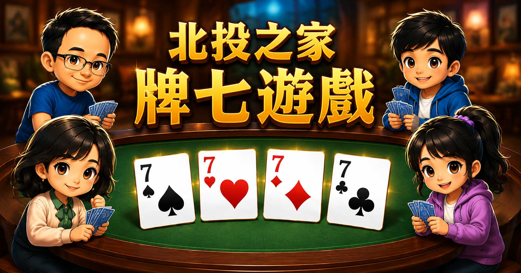 北投之家牌七遊戲畫面入口